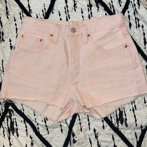Levi’s 501 Pink Shorts